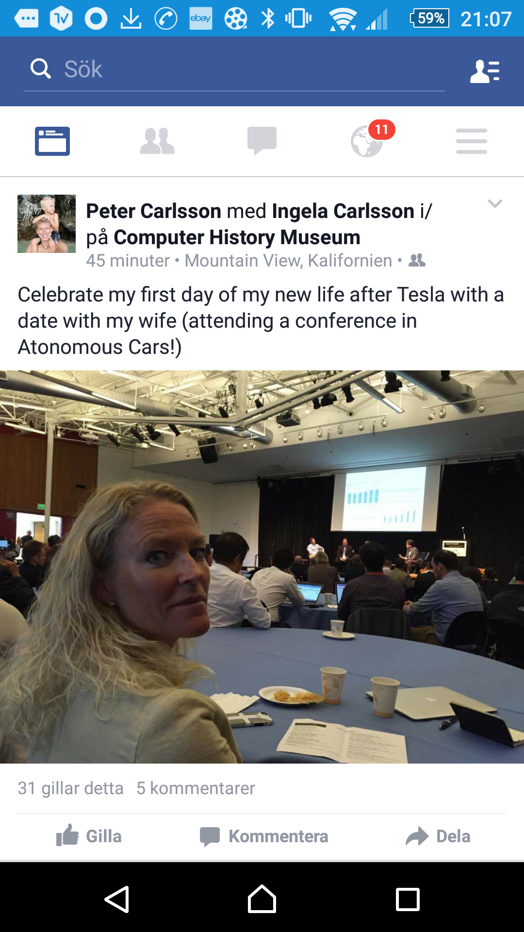 Peter Carlsson slutar på Tesla