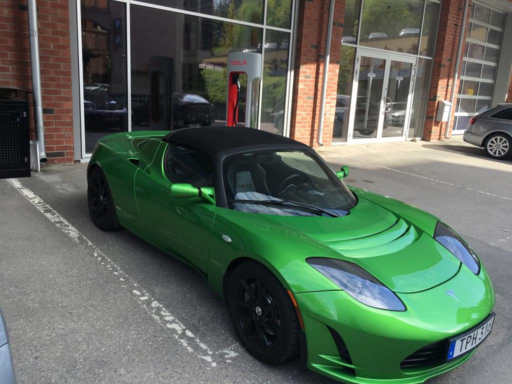 Grön Roadster