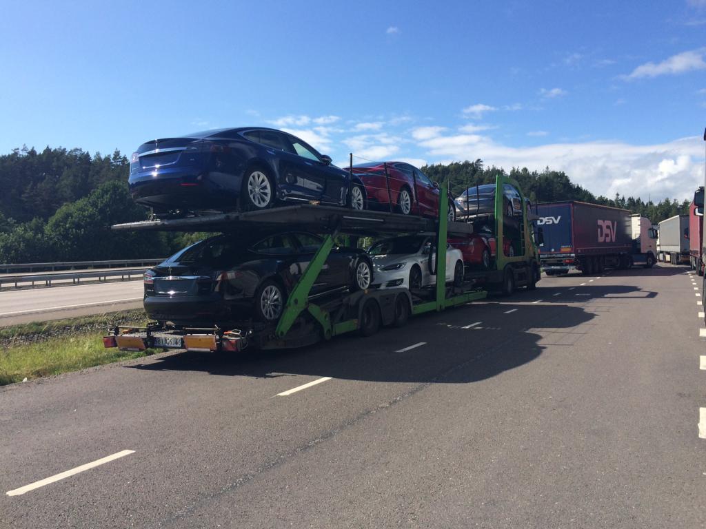 På väg till oss